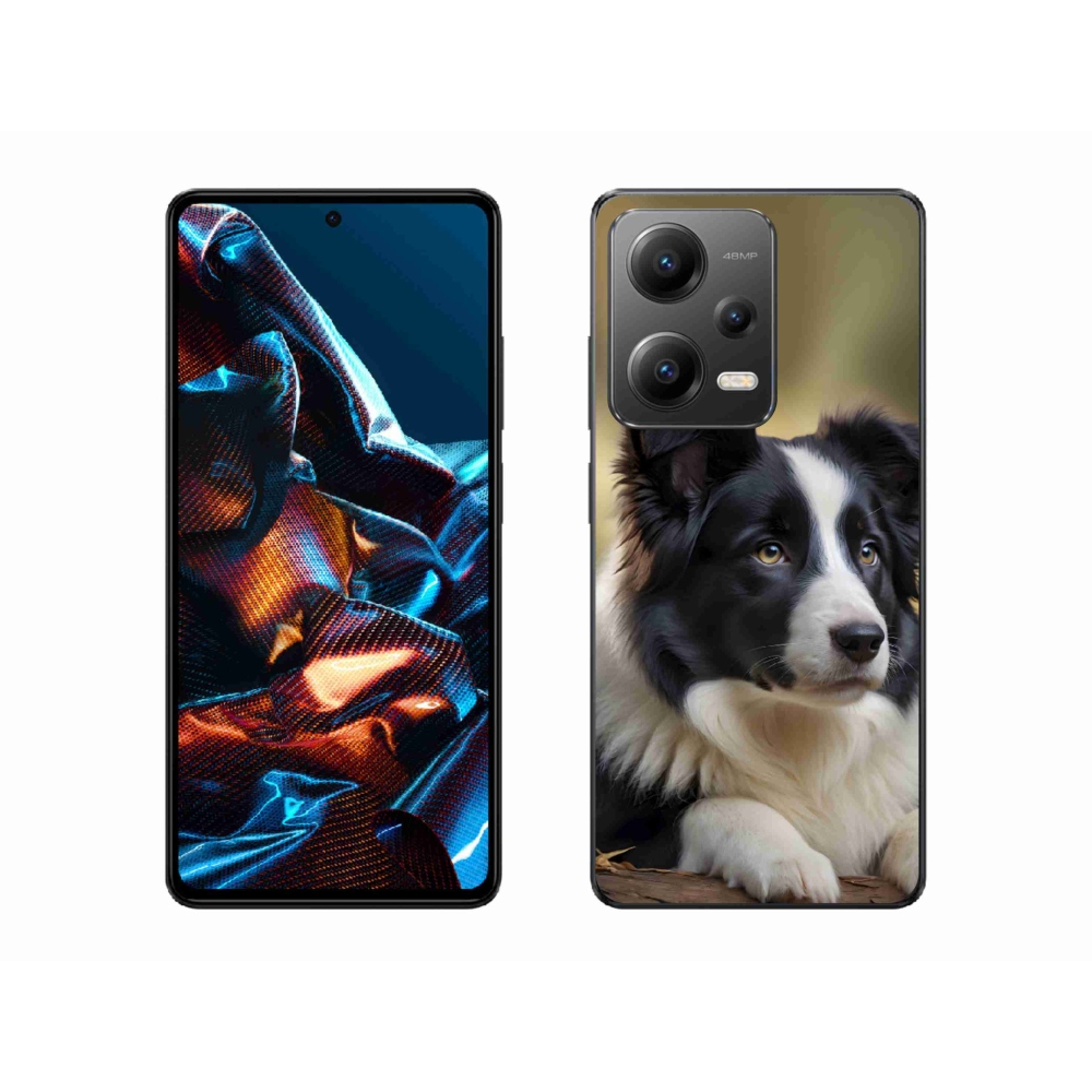 Gelový kryt mmCase na Xiaomi Redmi Note 12 Pro 5G - border kolie 2