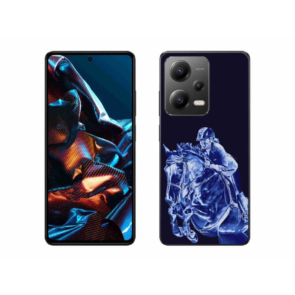 Gelový kryt mmCase na Xiaomi Redmi Note 12 Pro 5G - dostihový kůň