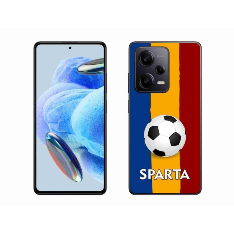 Gelový kryt mmCase na Xiaomi Redmi Note 12 Pro+ 5G - fotbal 1