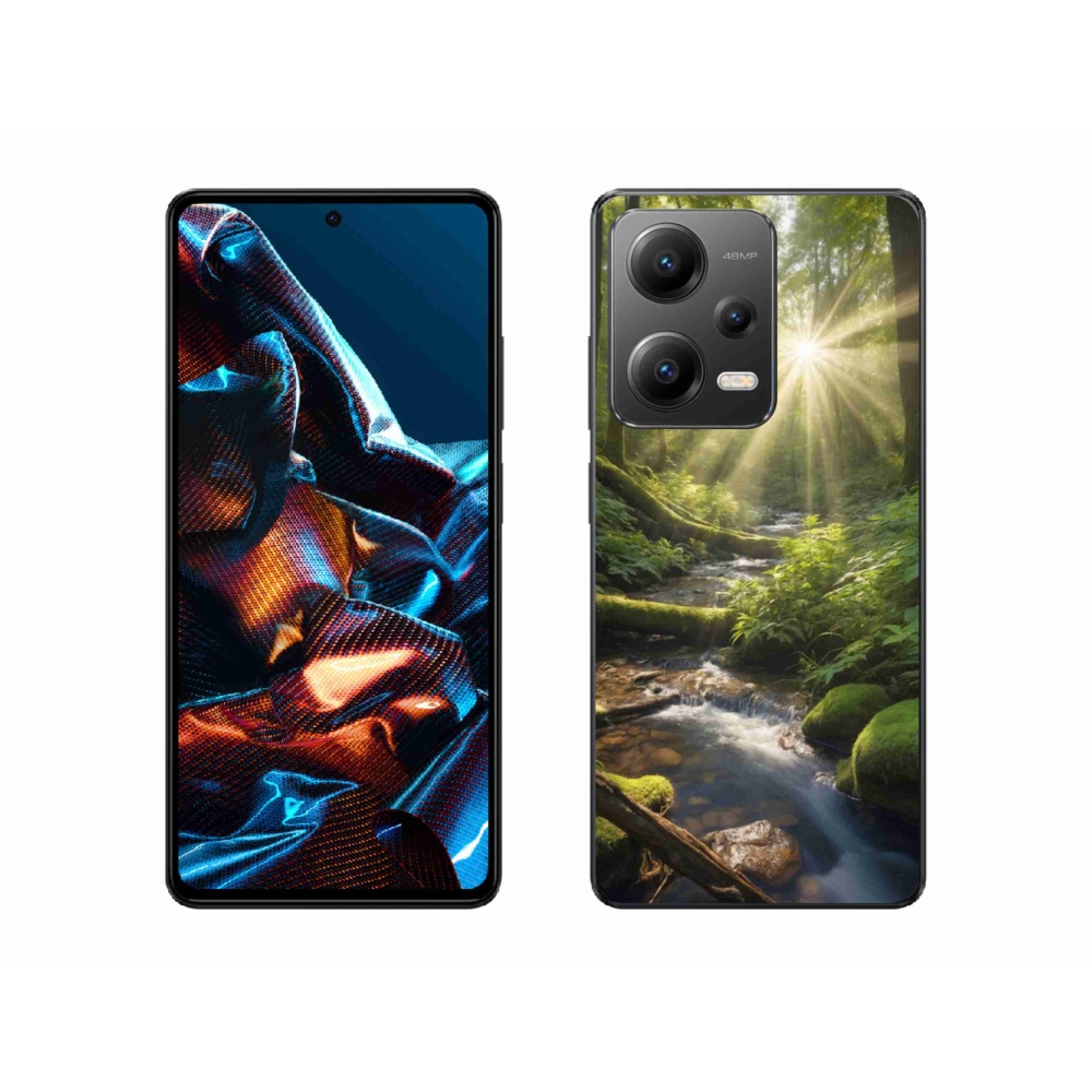 Gelový kryt mmCase na Xiaomi Redmi Note 12 Pro 5G - hlubina lesa