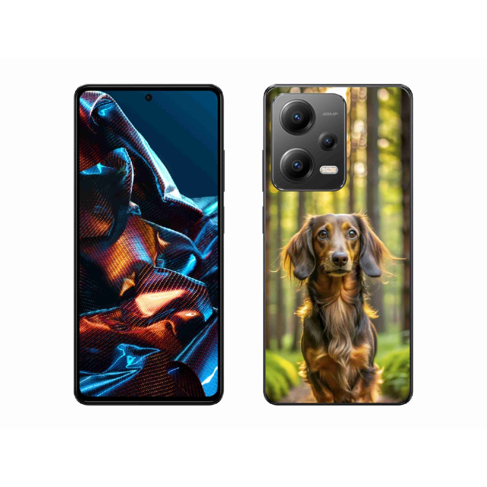 Gelový kryt mmCase na Xiaomi Redmi Note 12 Pro 5G - jezevčík 4