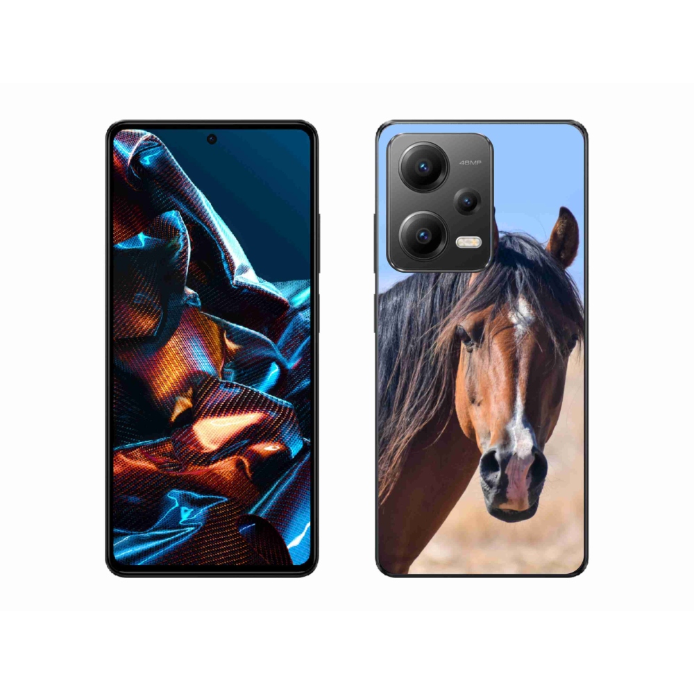 Gelový kryt mmCase na Xiaomi Redmi Note 12 Pro 5G - klidný kůň