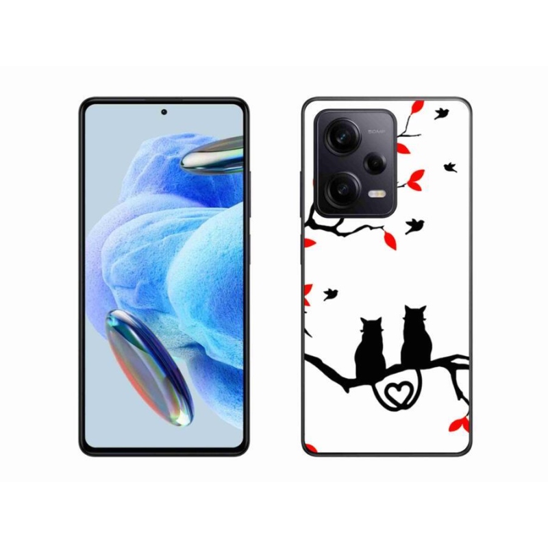 Gelový kryt mmCase na Xiaomi Redmi Note 12 Pro+ 5G - kočičí láska