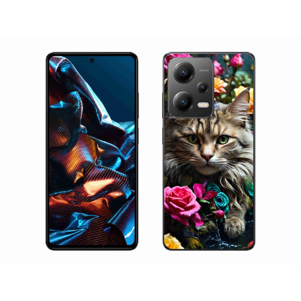 Gelový kryt mmCase na Xiaomi Redmi Note 12 Pro 5G - kočíčí pohled 2