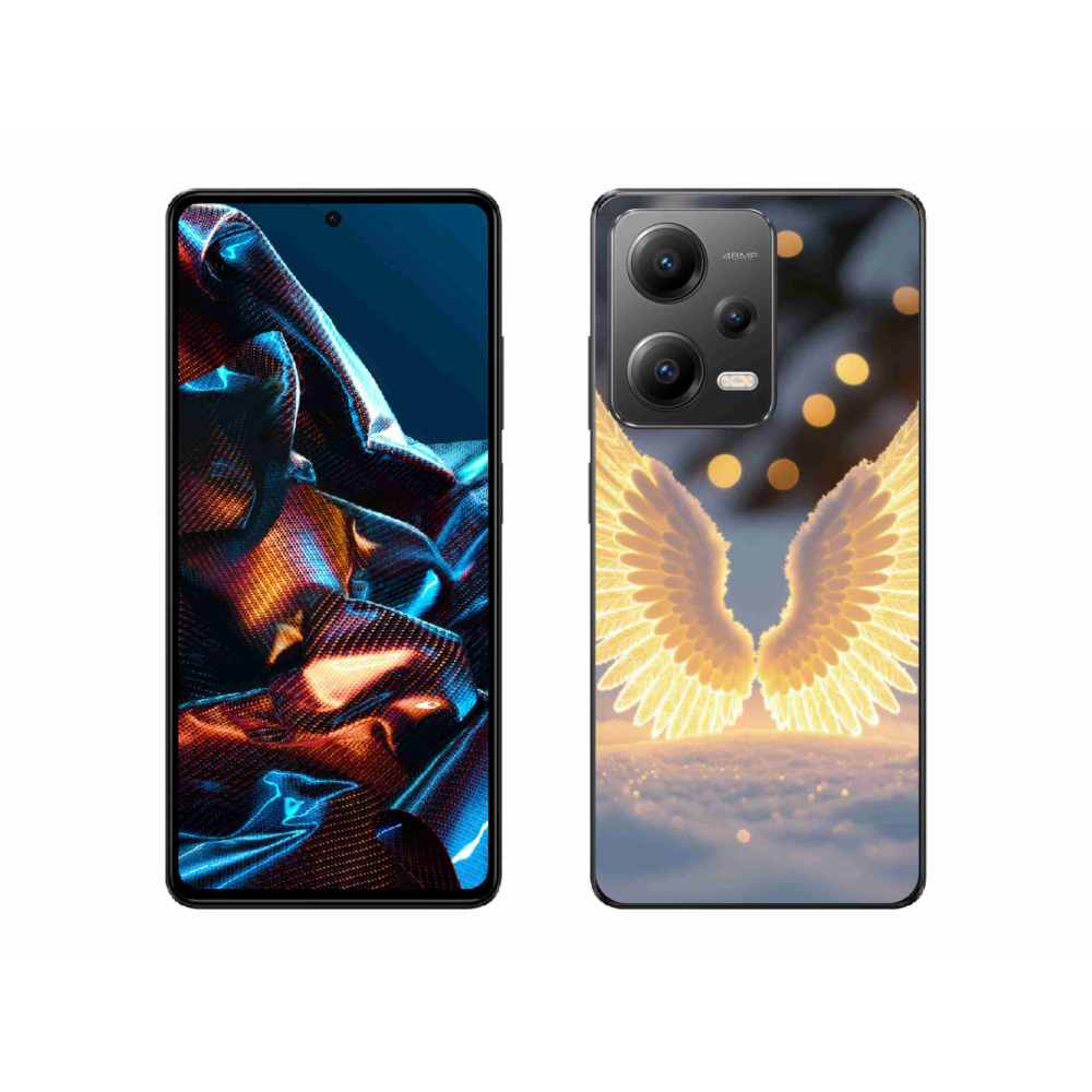 Gelový kryt mmCase na Xiaomi Redmi Note 12 Pro 5G - křídla