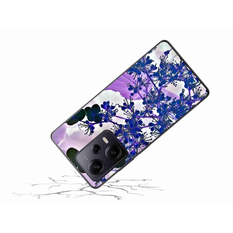 Gelový kryt mmCase na Xiaomi Redmi Note 12 Pro+ 5G - květ hortenzie