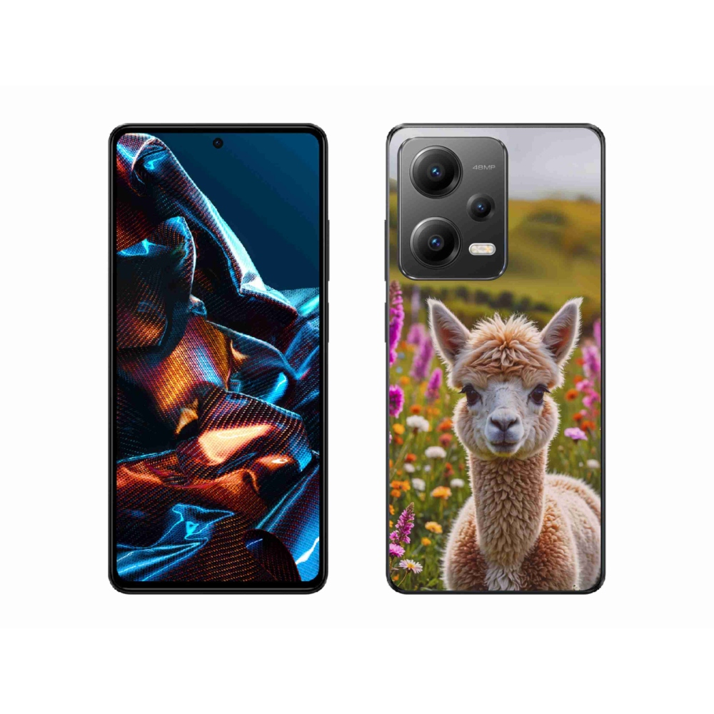 Gelový kryt mmCase na Xiaomi Redmi Note 12 Pro 5G - lama na louce