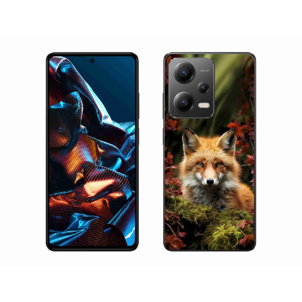 Gelový kryt mmCase na Xiaomi Redmi Note 12 Pro 5G - liška v lese