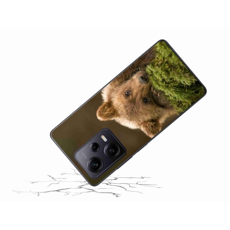 Gelový kryt mmCase na Xiaomi Redmi Note 12 Pro+ 5G - medvěd