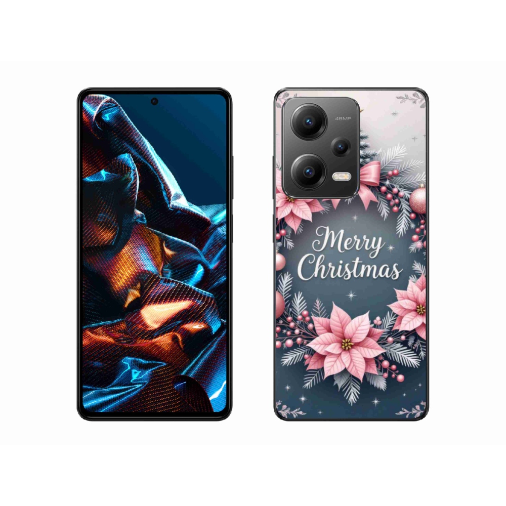 Gelový kryt mmCase na Xiaomi Redmi Note 12 Pro 5G - merry christmas