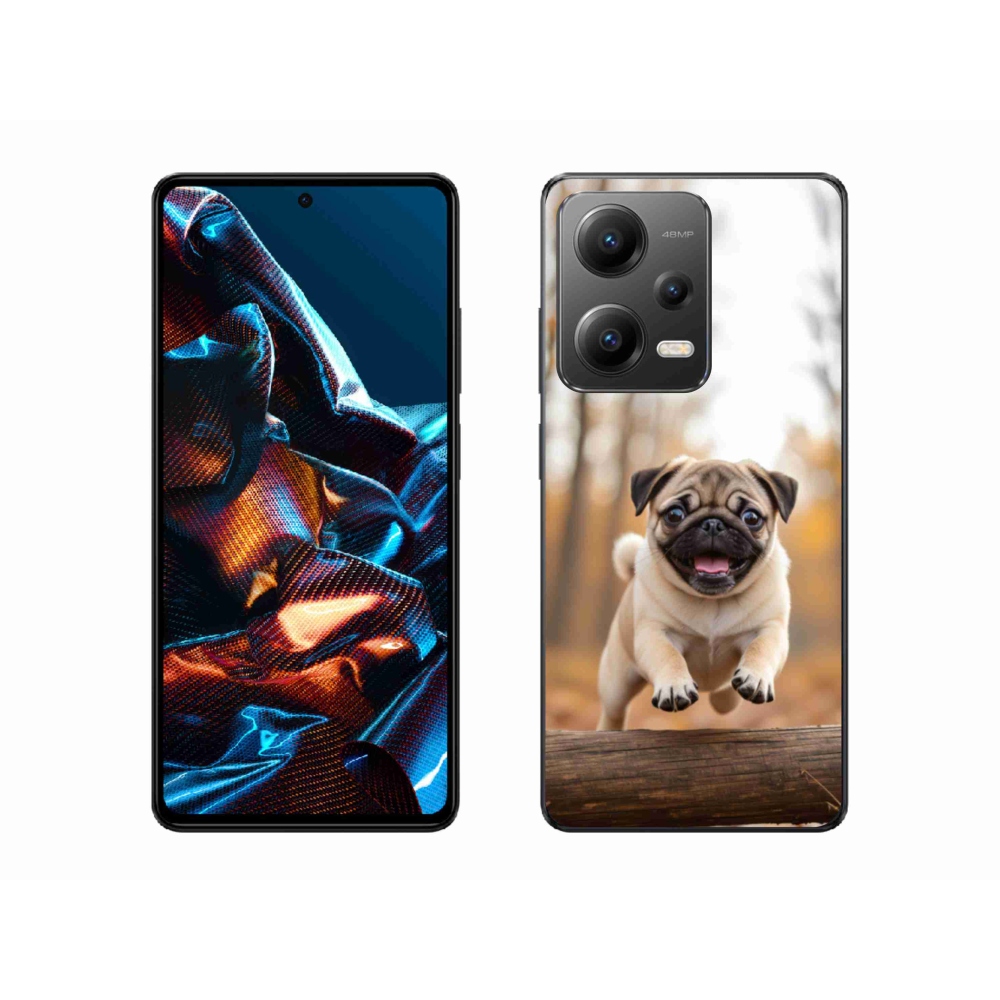 Gelový kryt mmCase na Xiaomi Redmi Note 12 Pro 5G - mops 2