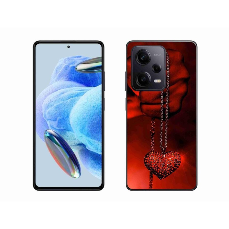 Gelový kryt mmCase na Xiaomi Redmi Note 12 Pro+ 5G - náhrdelník