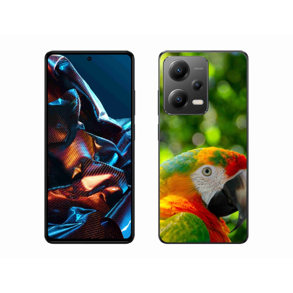 Gelový kryt mmCase na Xiaomi Redmi Note 12 Pro 5G - papoušek ara 3
