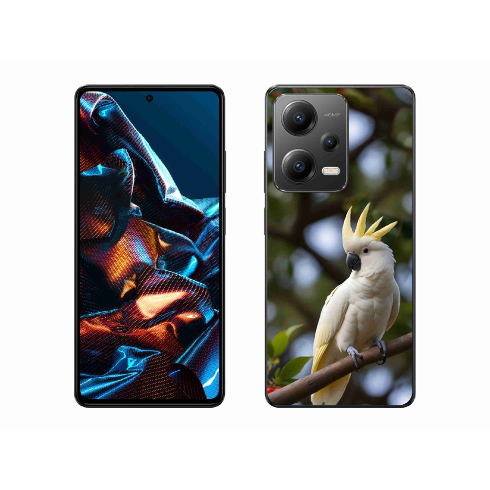 Gelový kryt mmCase na Xiaomi Redmi Note 12 Pro 5G - papoušek kakadu 3