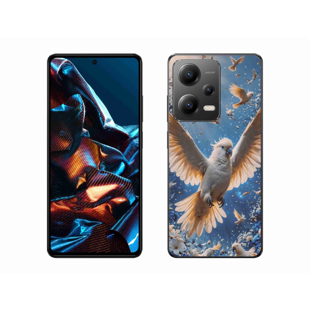 Gelový kryt mmCase na Xiaomi Redmi Note 12 Pro 5G - papoušek kakadu