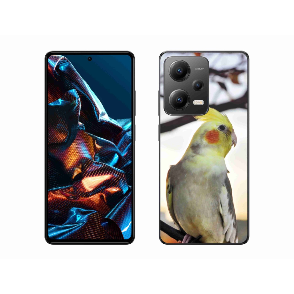 Gelový kryt mmCase na Xiaomi Redmi Note 12 Pro 5G - papoušek korela