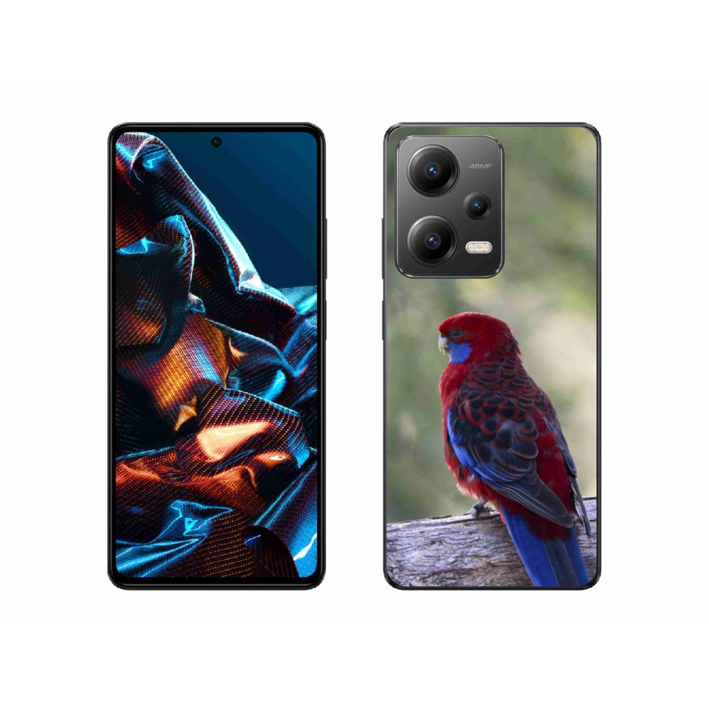 Gelový kryt mmCase na Xiaomi Redmi Note 12 Pro 5G - papoušek rosela