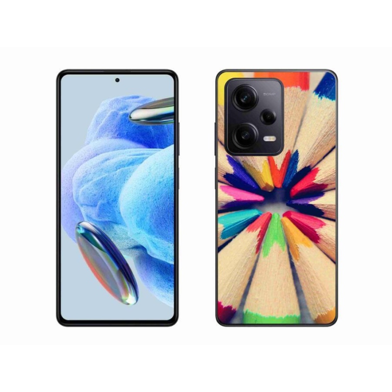 Gelový kryt mmCase na Xiaomi Redmi Note 12 Pro+ 5G - pastelky