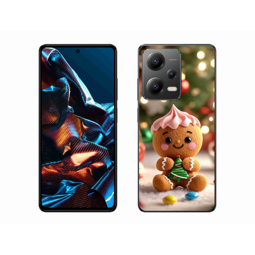 Gelový kryt mmCase na Xiaomi Redmi Note 12 Pro 5G - perníček