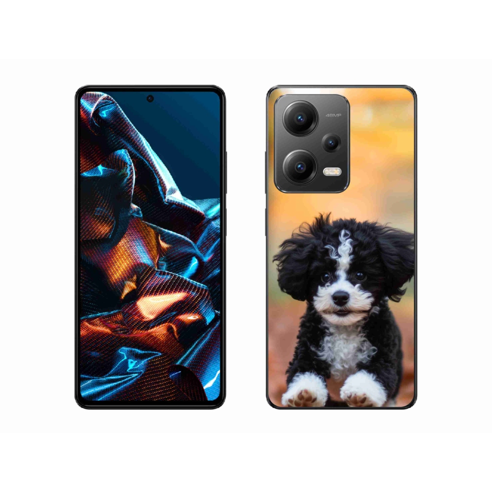 Gelový kryt mmCase na Xiaomi Redmi Note 12 Pro 5G - roztomilé štěně 2