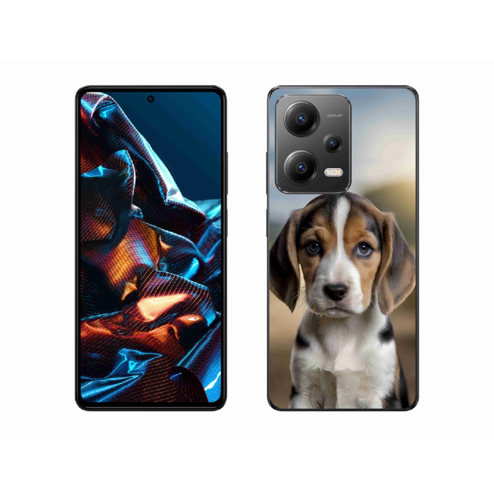 Gelový kryt mmCase na Xiaomi Redmi Note 12 Pro 5G - roztomilý bígl