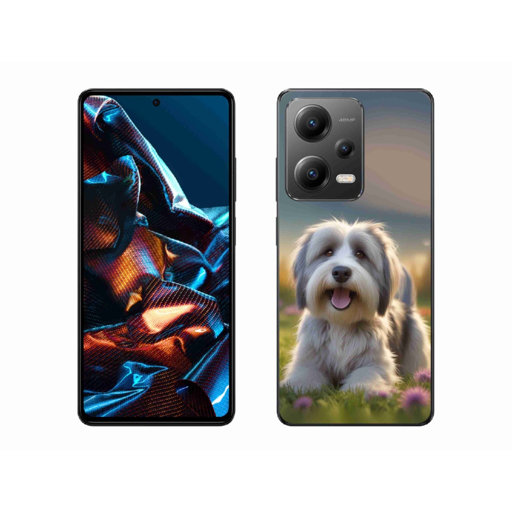 Gelový kryt mmCase na Xiaomi Redmi Note 12 Pro 5G - roztomilý havanský psík