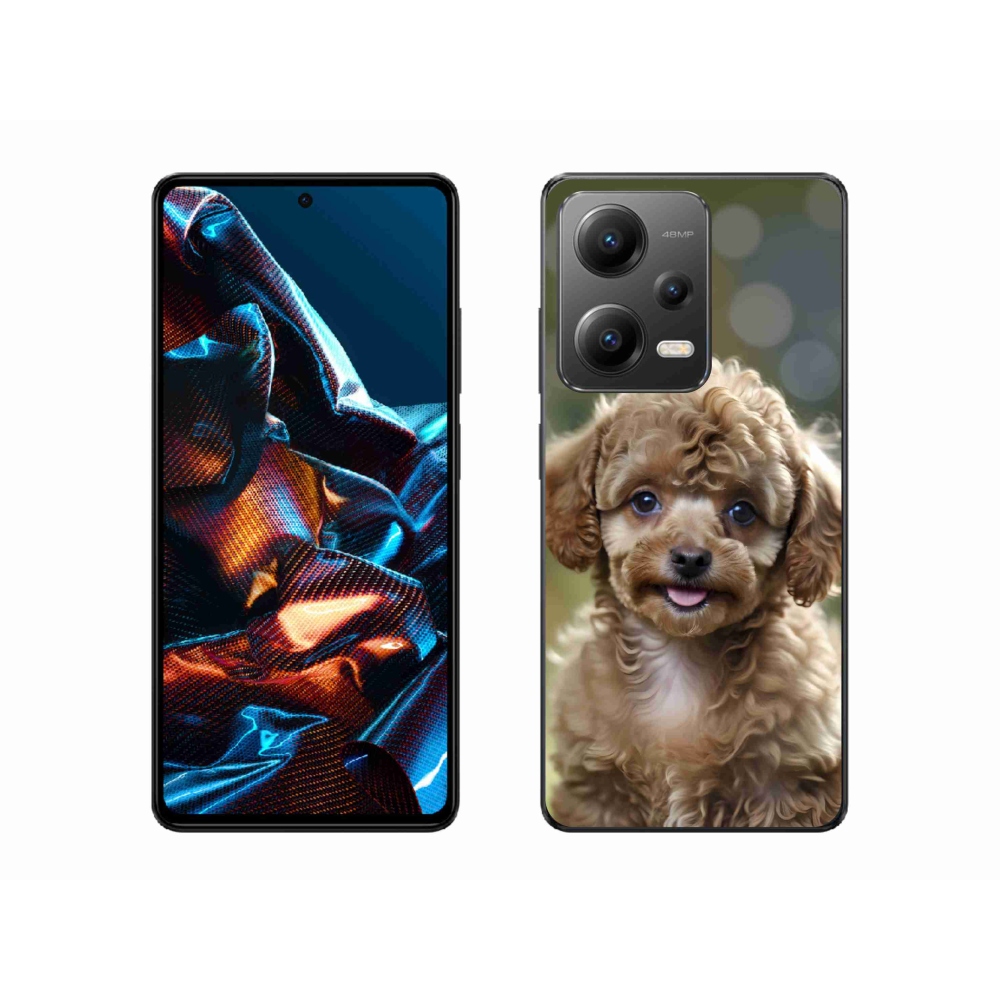 Gelový kryt mmCase na Xiaomi Redmi Note 12 Pro 5G - roztomilý pudl