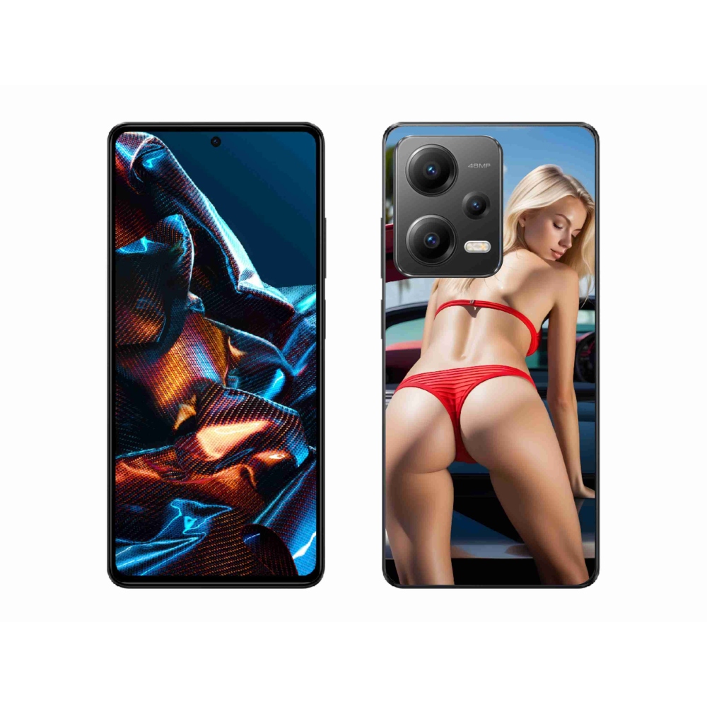 Gelový kryt mmCase na Xiaomi Redmi Note 12 Pro 5G - sexy žena 2