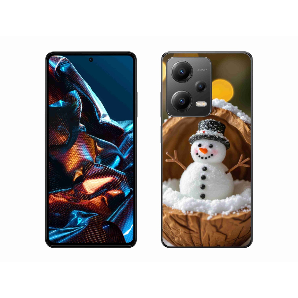 Gelový kryt mmCase na Xiaomi Redmi Note 12 Pro 5G - sněhulák 4