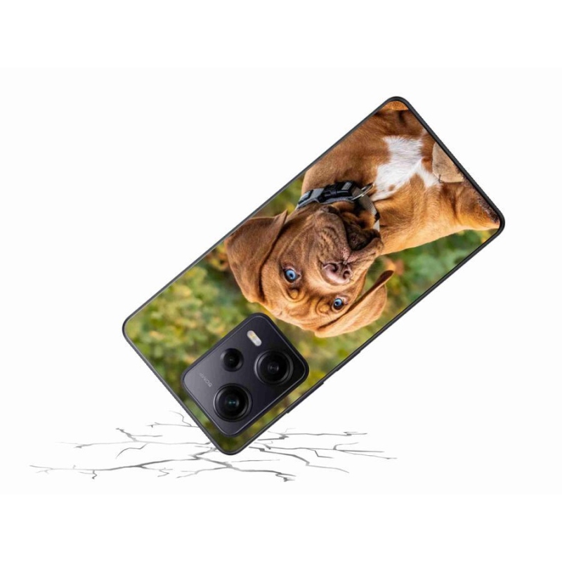 Gelový kryt mmCase na Xiaomi Redmi Note 12 Pro+ 5G - štěně