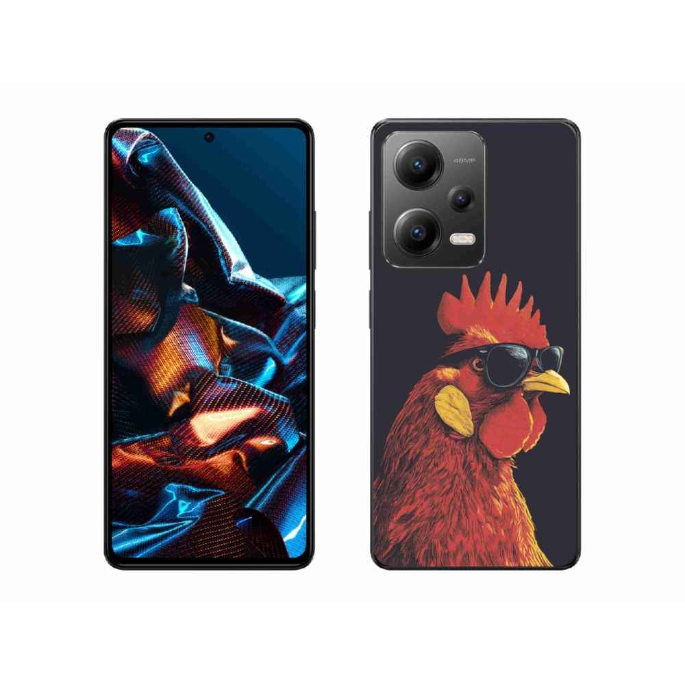 Gelový kryt mmCase na Xiaomi Redmi Note 12 Pro 5G - stylový kohout