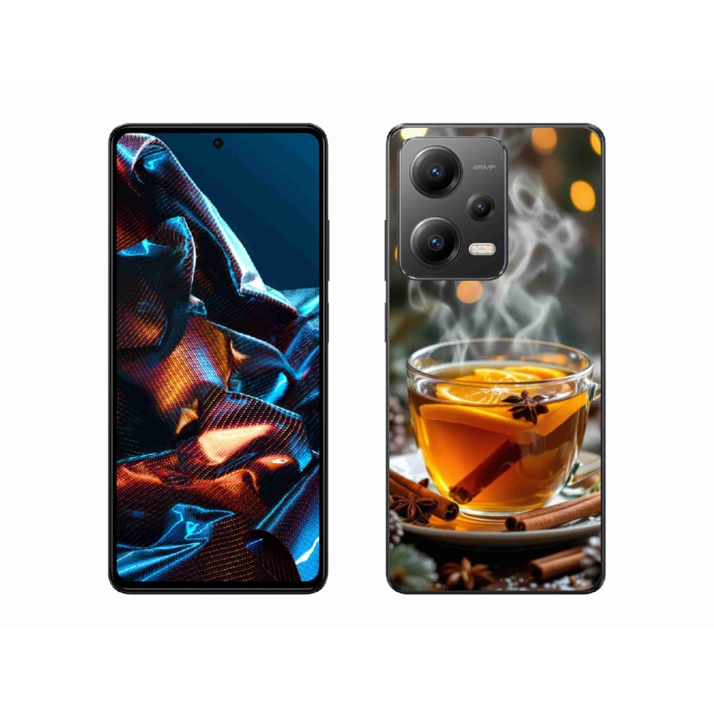 Gelový kryt mmCase na Xiaomi Redmi Note 12 Pro 5G - vánoční punč