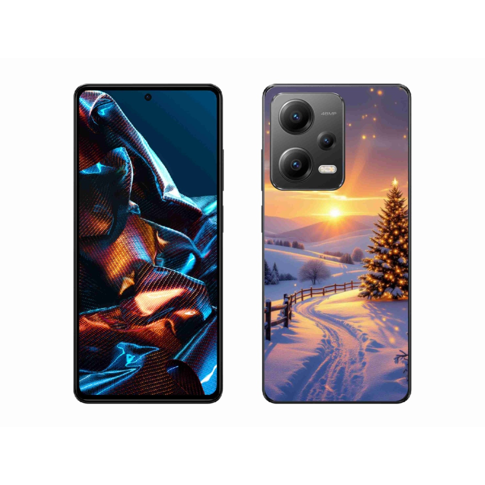 Gelový kryt mmCase na Xiaomi Redmi Note 12 Pro 5G - zimní krajina