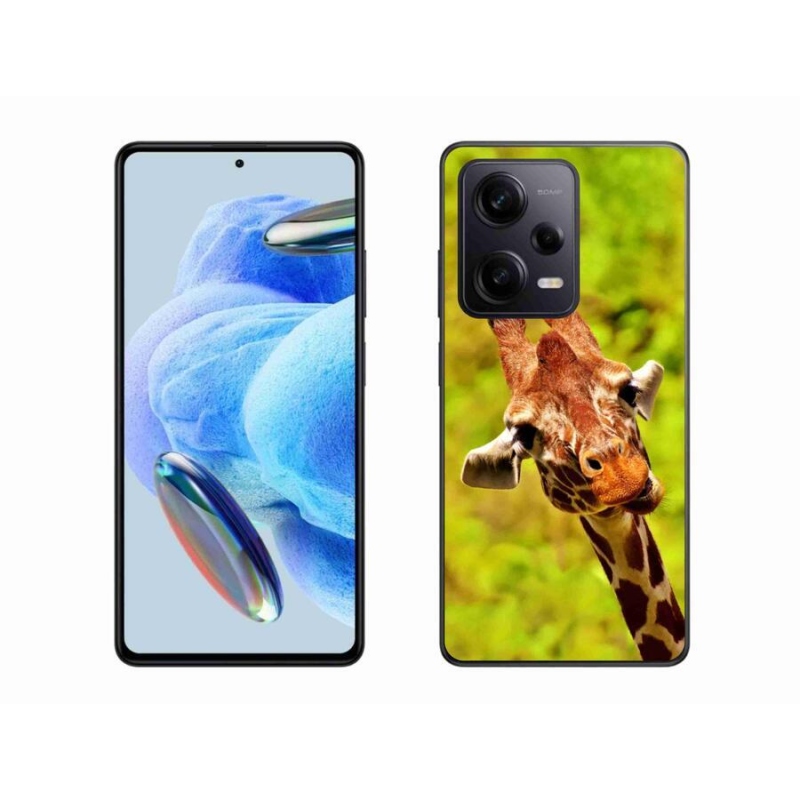 Gelový kryt mmCase na Xiaomi Redmi Note 12 Pro+ 5G - žirafa