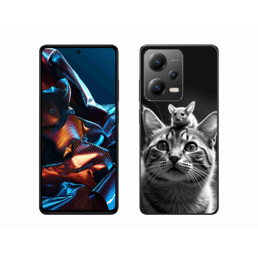 Gelový kryt mmCase na Xiaomi Redmi Note 12 Pro 5G - zvířecí přátelství 2