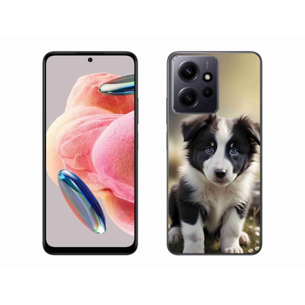 Gelový kryt mmCase na Xiaomi Redmi Note 12 - roztomilá border kolie