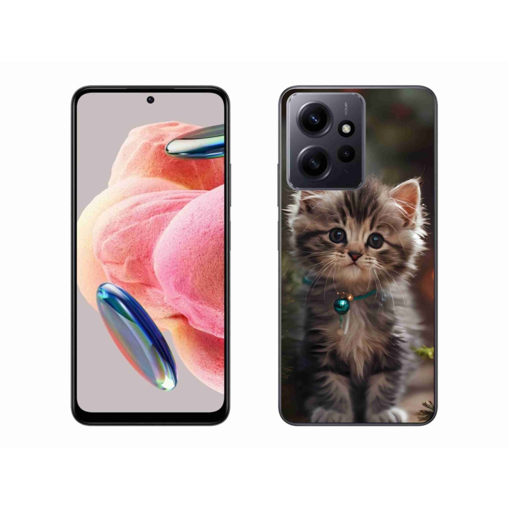 Gelový kryt mmCase na Xiaomi Redmi Note 12 - roztomilé kotě 11