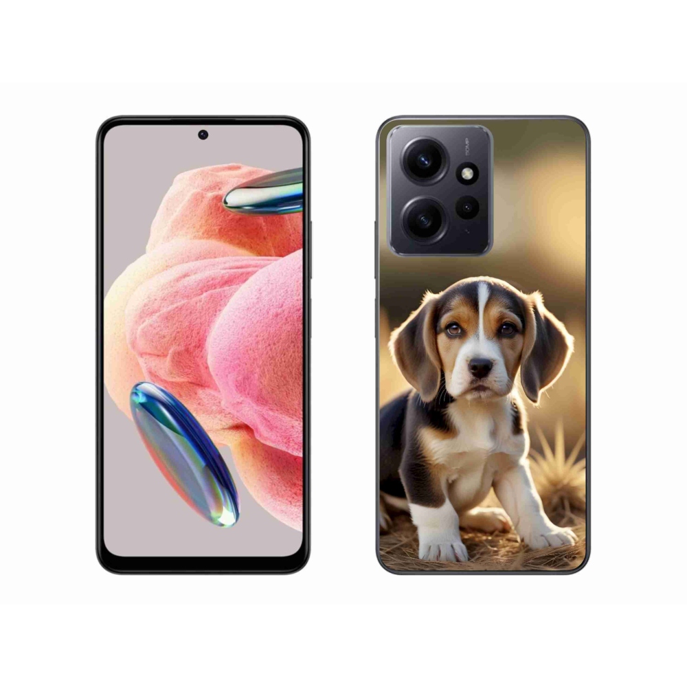 Gelový kryt mmCase na Xiaomi Redmi Note 12 - roztomilý bígl