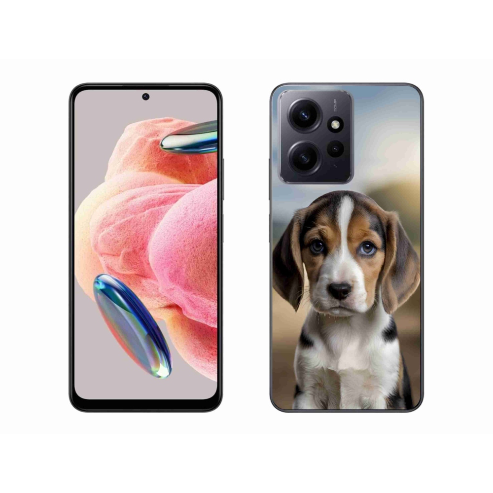 Gelový kryt mmCase na Xiaomi Redmi Note 12 - roztomilý bígl