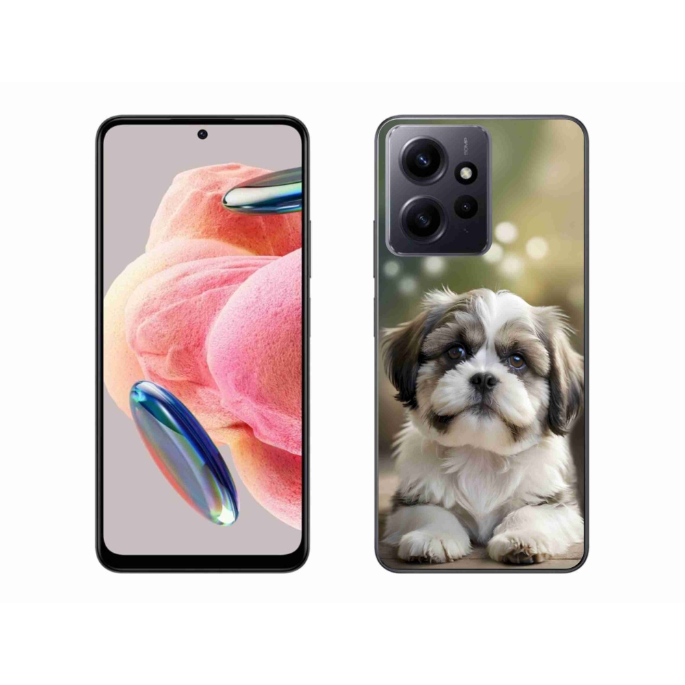 Gelový kryt mmCase na Xiaomi Redmi Note 12 - roztomilý shih-tzu