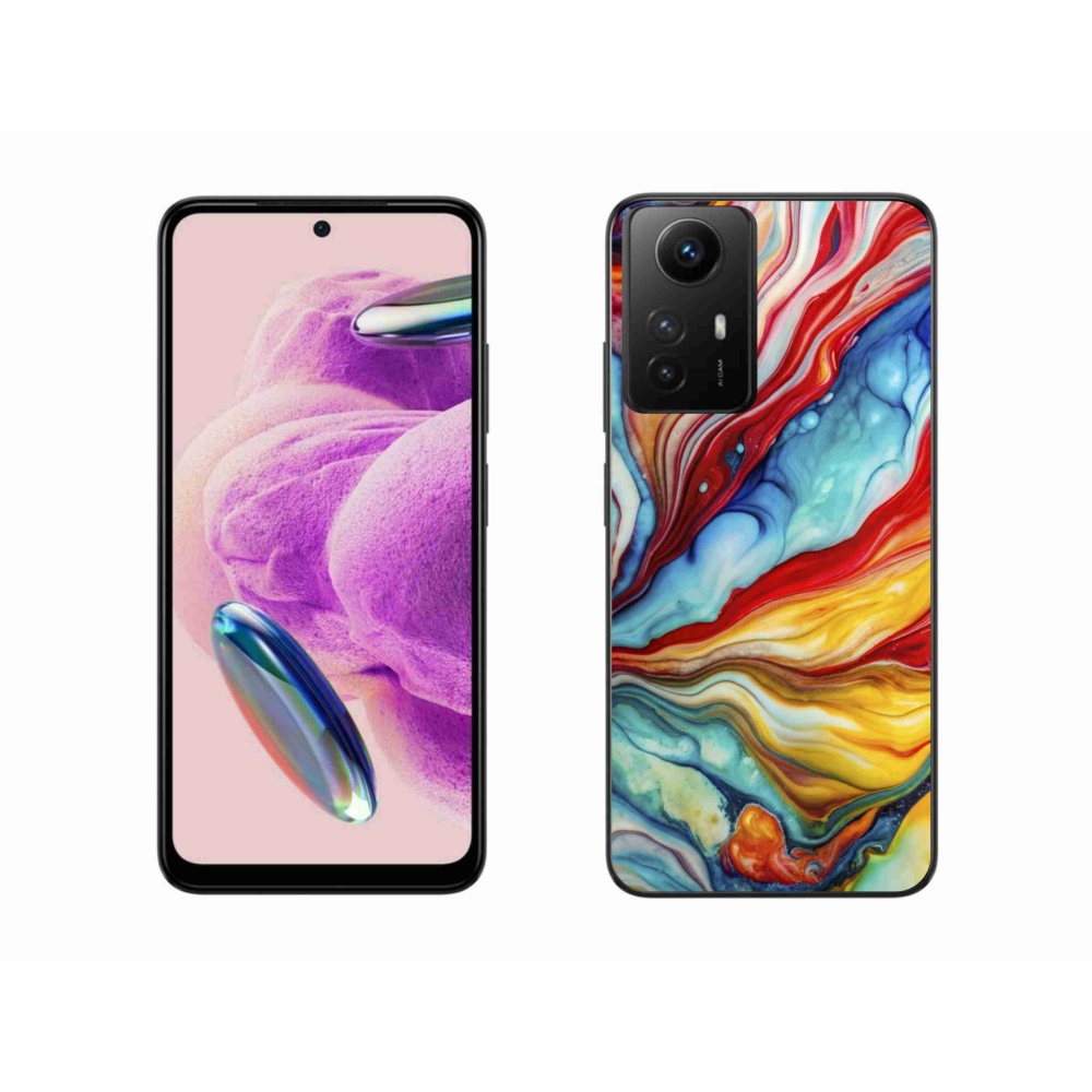 Gelový kryt mmCase na Xiaomi Redmi Note 12S - abstraktní motiv 58