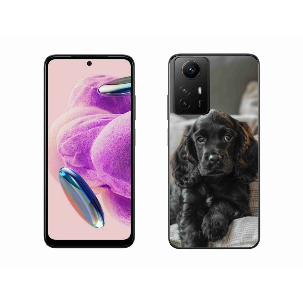 Gelový kryt mmCase na Xiaomi Redmi Note 12S - anglický kokršpaněl