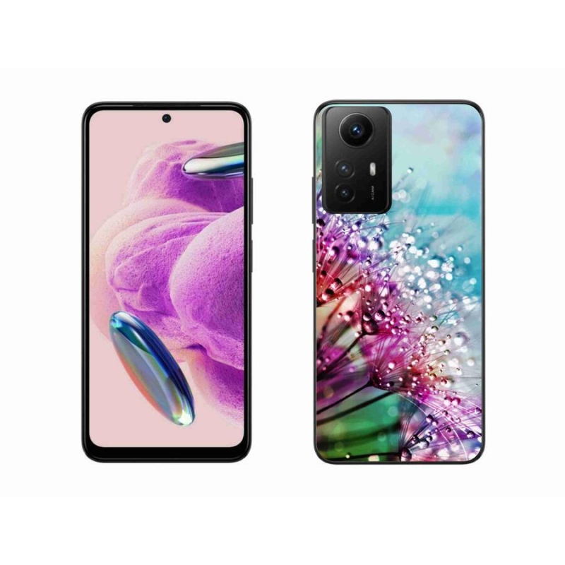 Gelový kryt mmCase na Xiaomi Redmi Note 12S - barevné květy