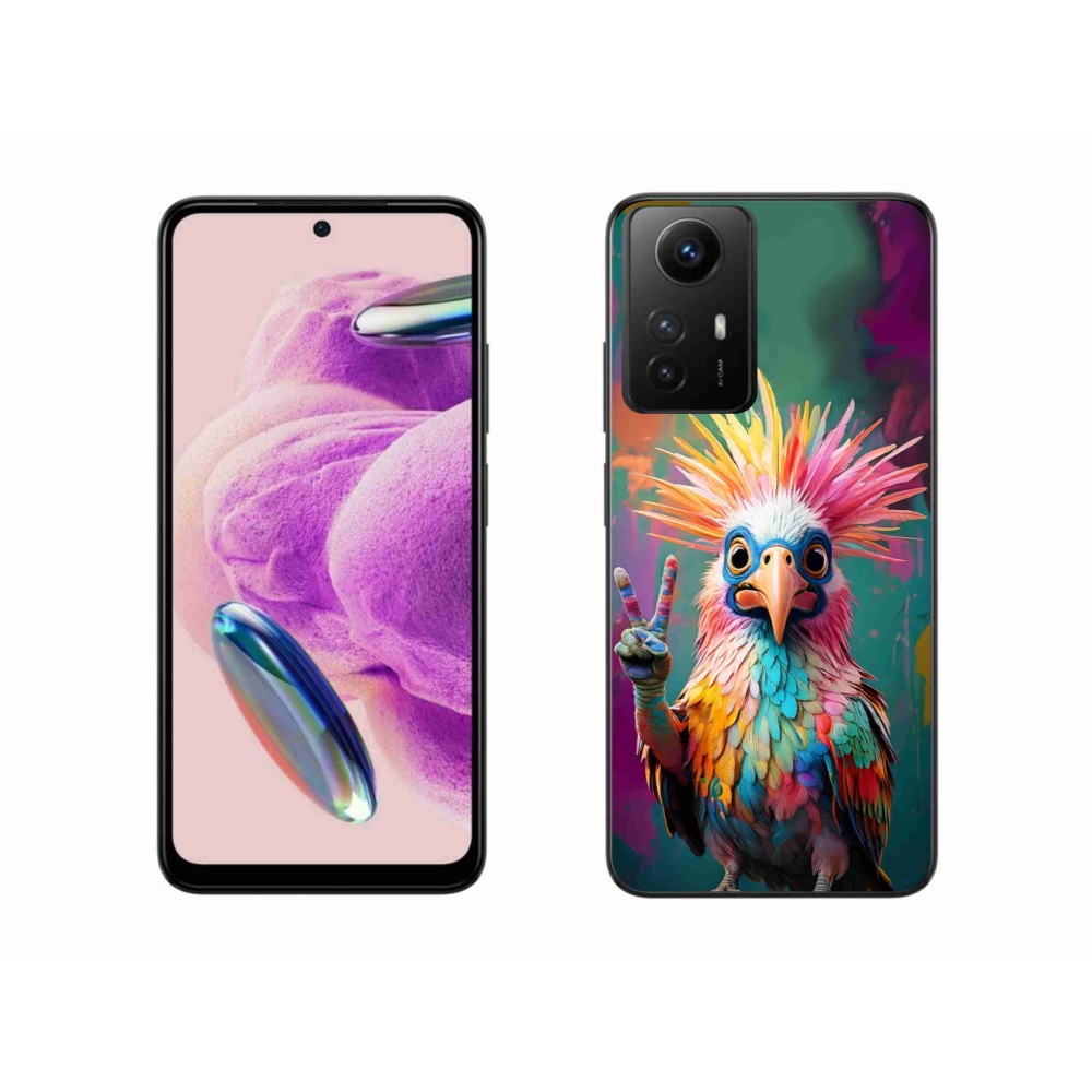 Gelový kryt mmCase na Xiaomi Redmi Note 12S - barevný rebel