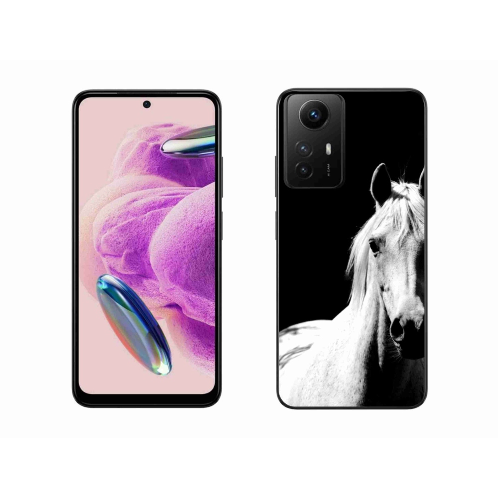 Gelový kryt mmCase na Xiaomi Redmi Note 12S - bílý kůň 5