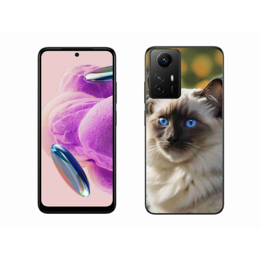 Gelový kryt mmCase na Xiaomi Redmi Note 12S - bílý ragdoll