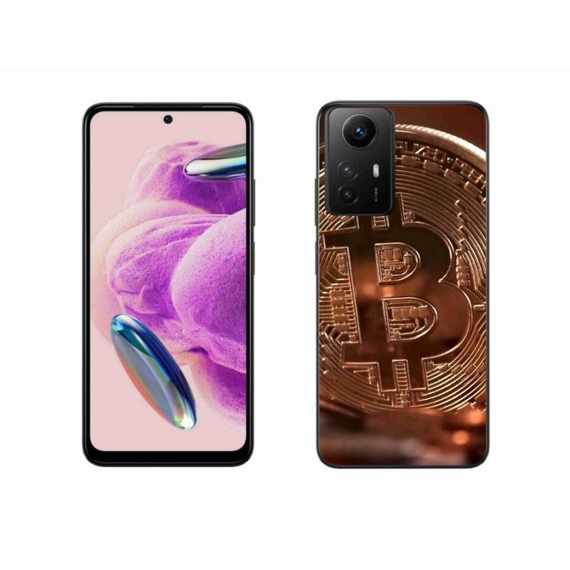 Gelový kryt mmCase na Xiaomi Redmi Note 12S - bitcoin