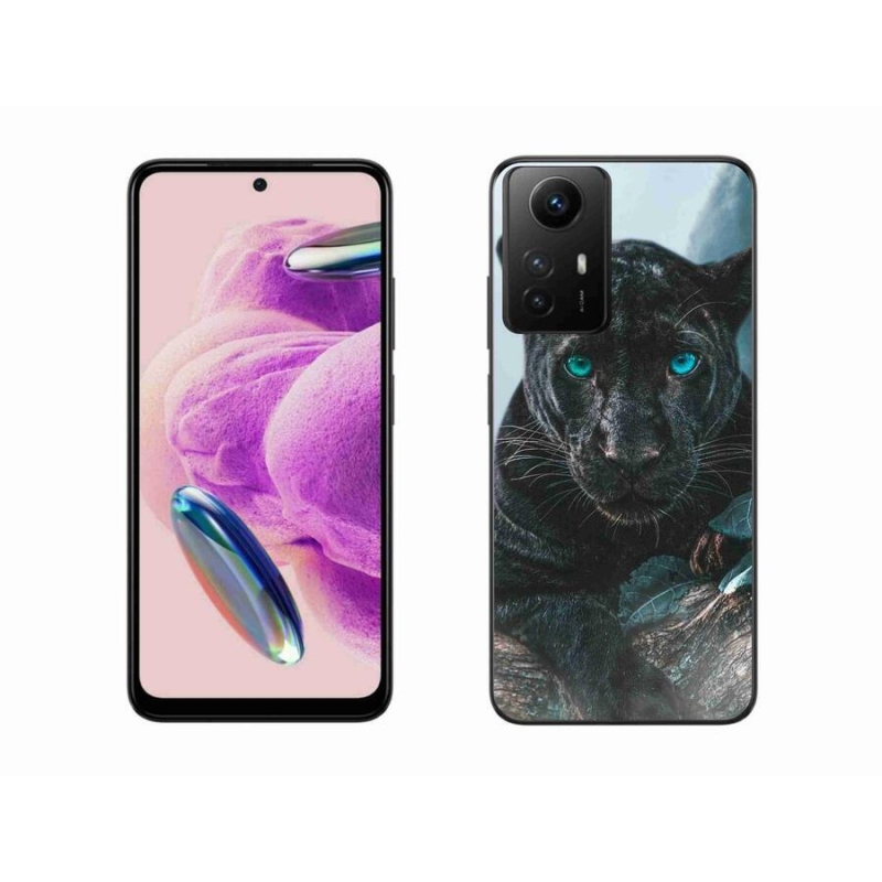 Gelový kryt mmCase na Xiaomi Redmi Note 12S - černý panter