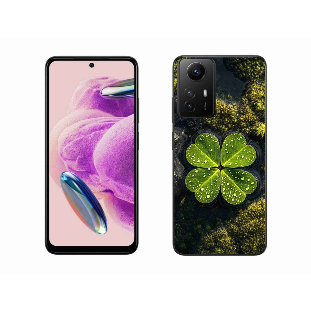 Gelový kryt mmCase na Xiaomi Redmi Note 12S - čtyřlístek