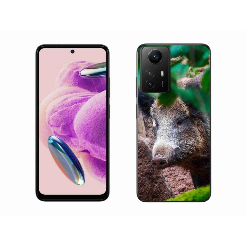 Gelový kryt mmCase na Xiaomi Redmi Note 12S - divoké prase